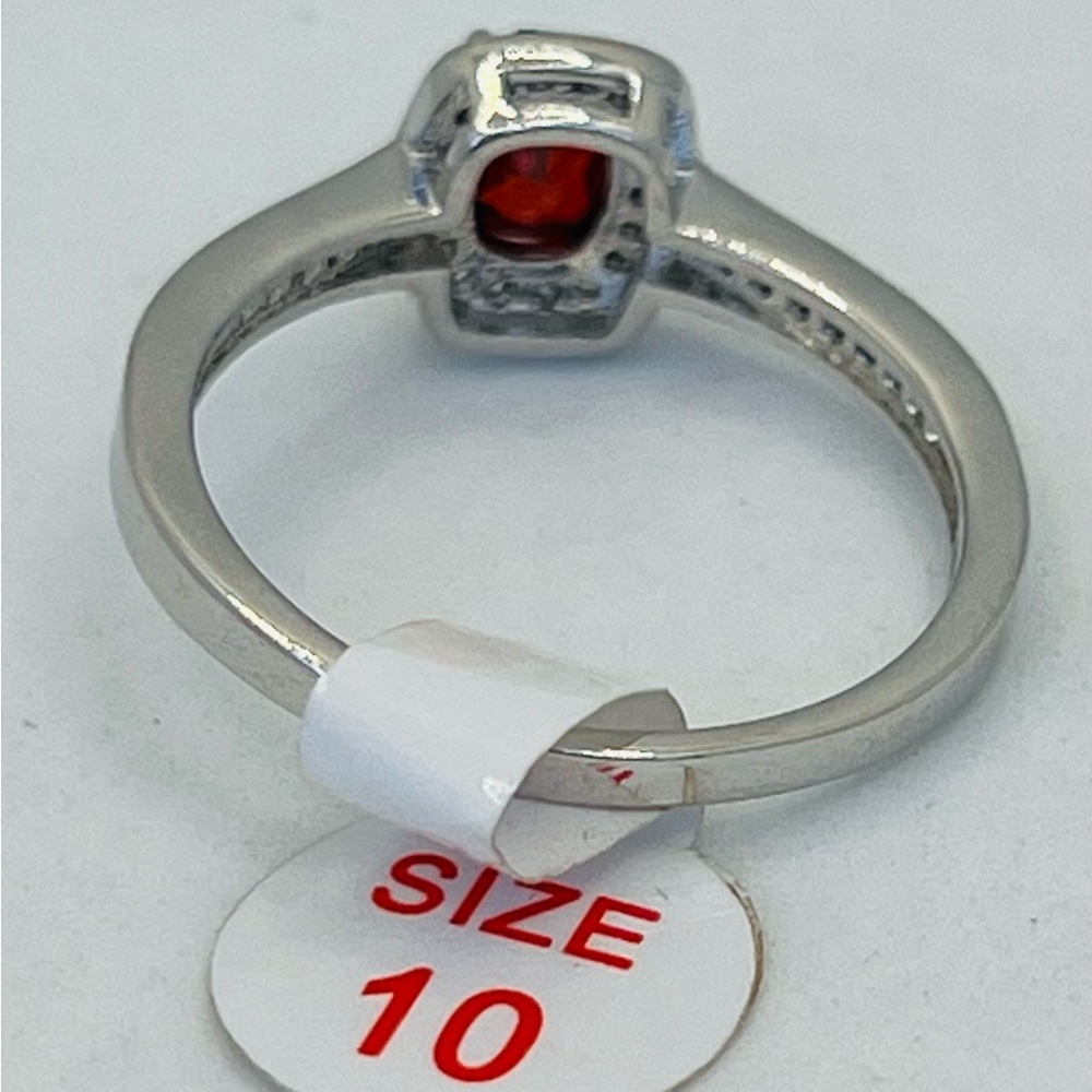 NWT RETRO RING BOMB PARTY RING RUBY RBP2155 SIZE 10 - Picture 2 of 9